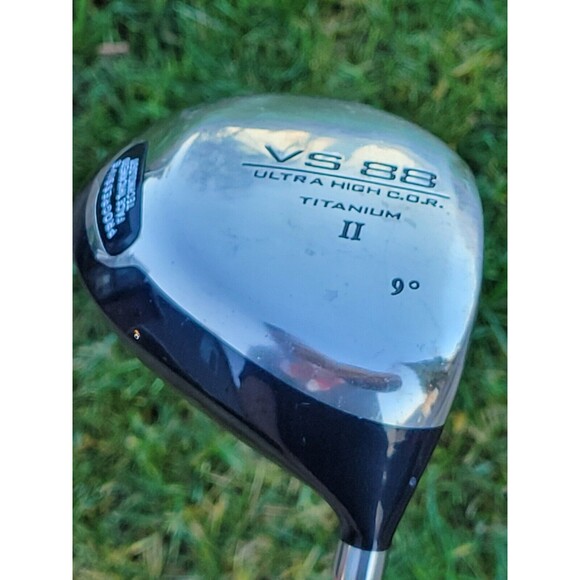 VS 88 Ultra High C.O.R. Titanium II 9* Driver Stiff Graphite Shaft New Grip - Picture 1 of 16